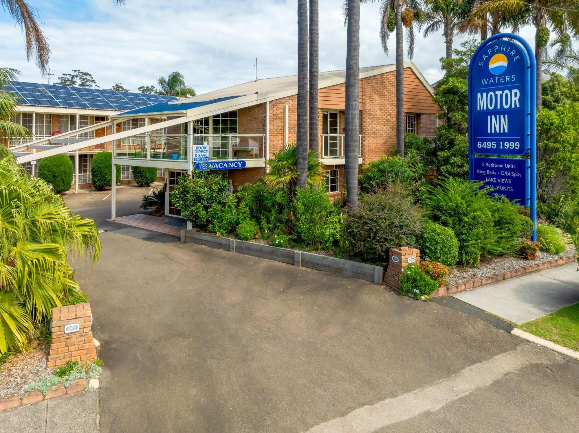 Sapphire Waters Motor Inn Merimbula Exterior foto